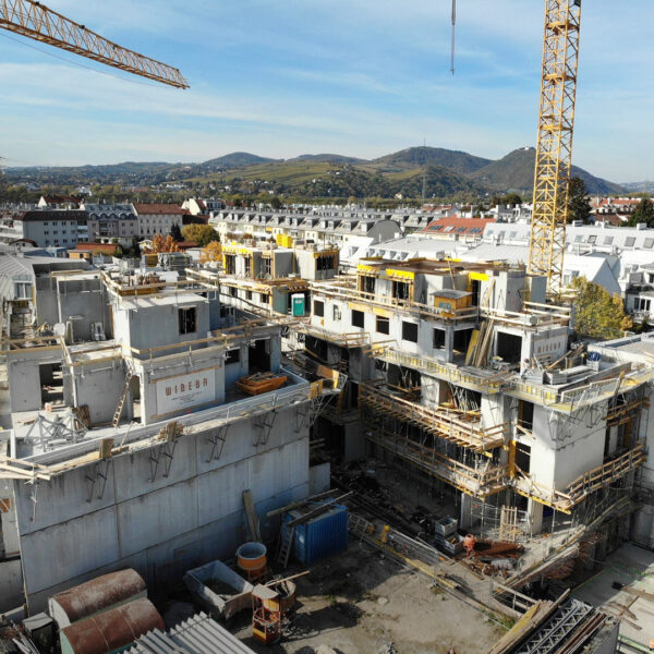 Baustelle WohnPark Donau