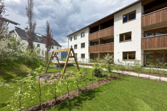 Schöneck Stams: Fertigstellung